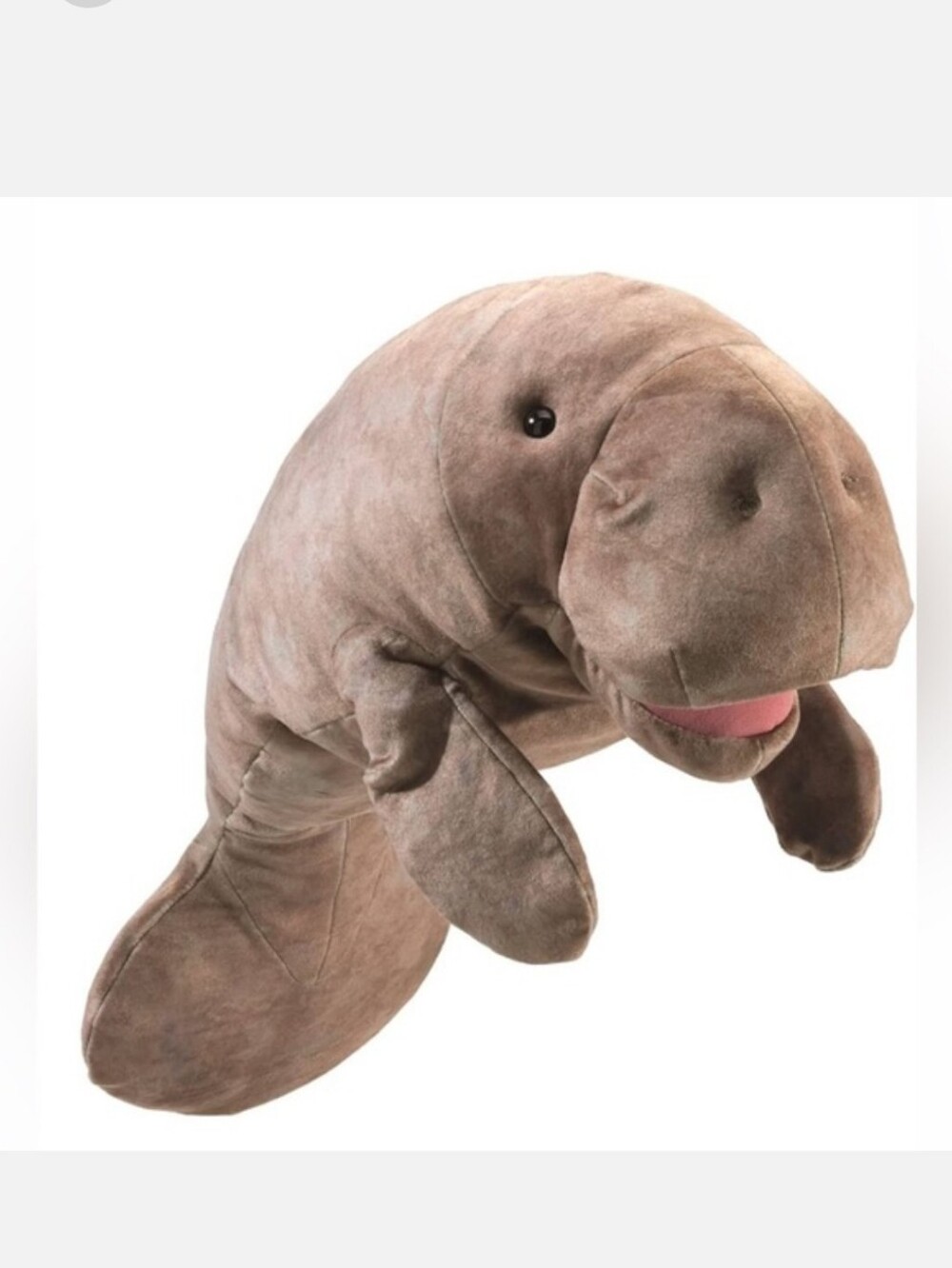 FOLKMANIS Manatee Hand Puppet 20”